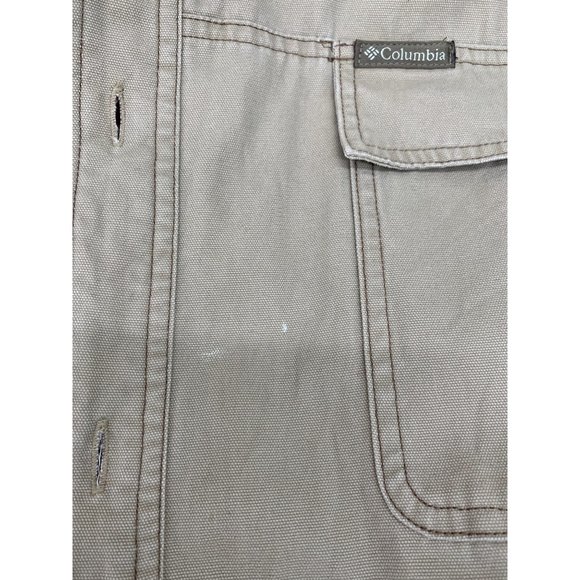 Columbia Canvas Fleece Jacket / Fleece Linging 3XT - Picture 8 of 12